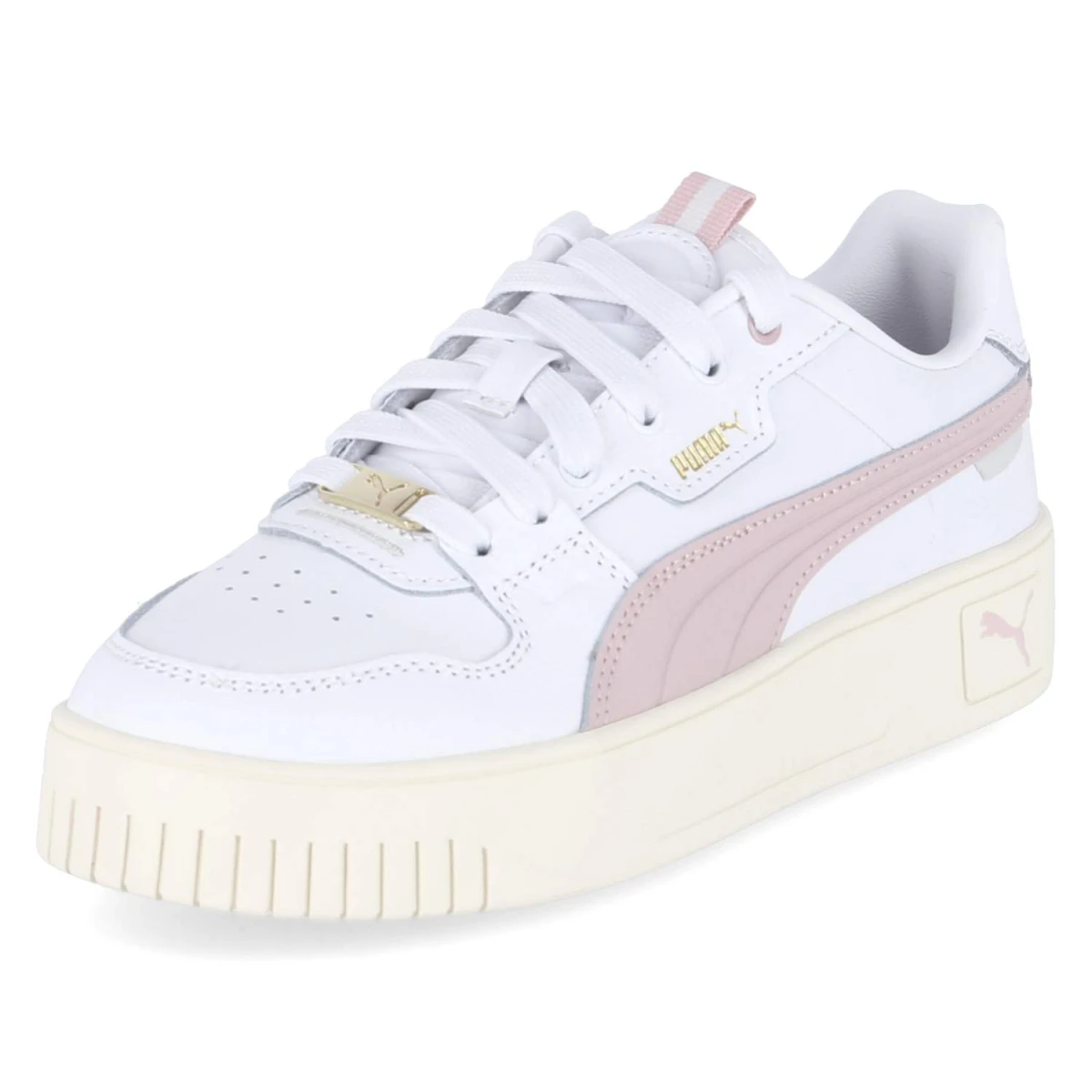Sneaker CARINA STREET LUX - PUMA WHITE-MAUVE MIST-PUMA GOL