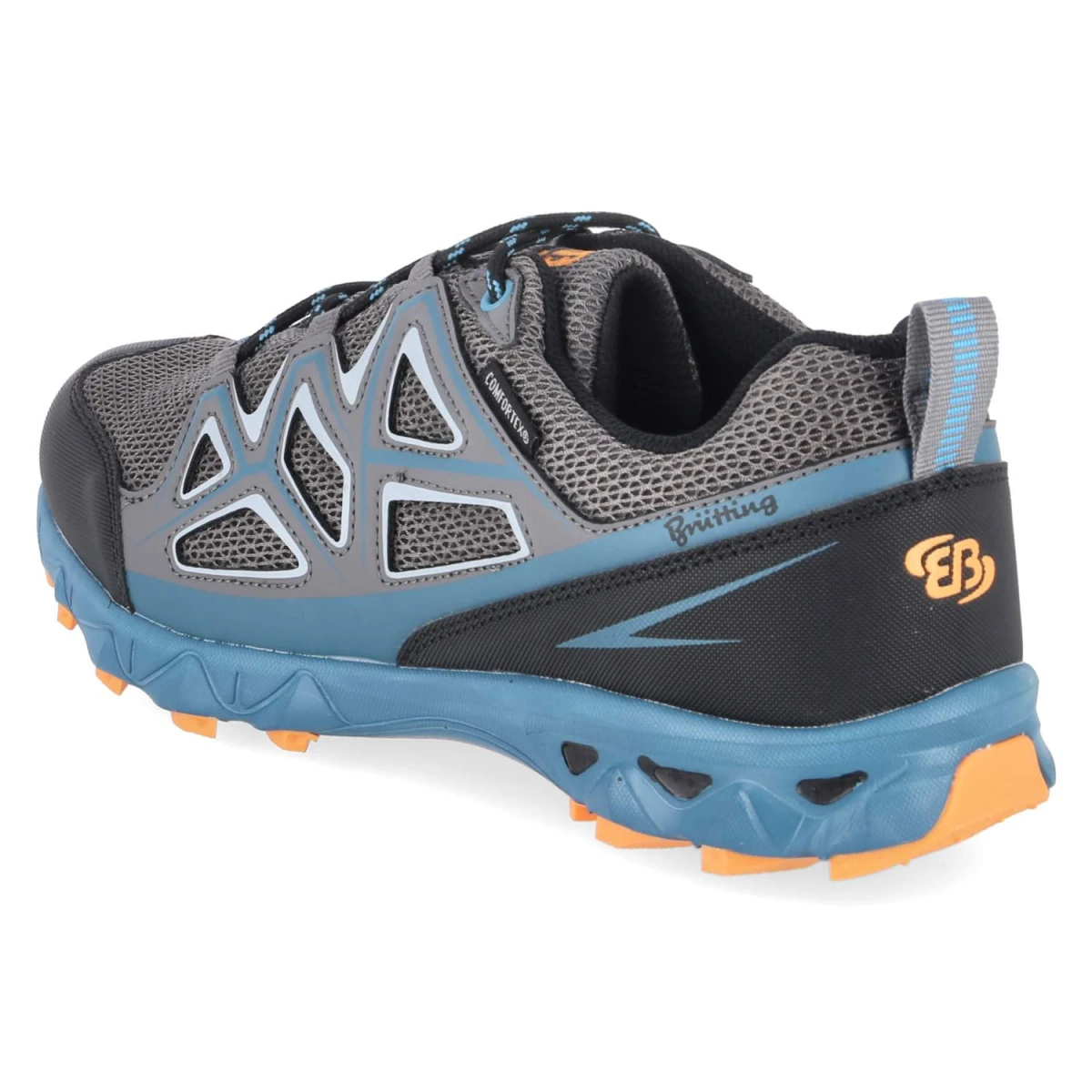 Outdoor-Sneaker POWER - grau/petrol/orange