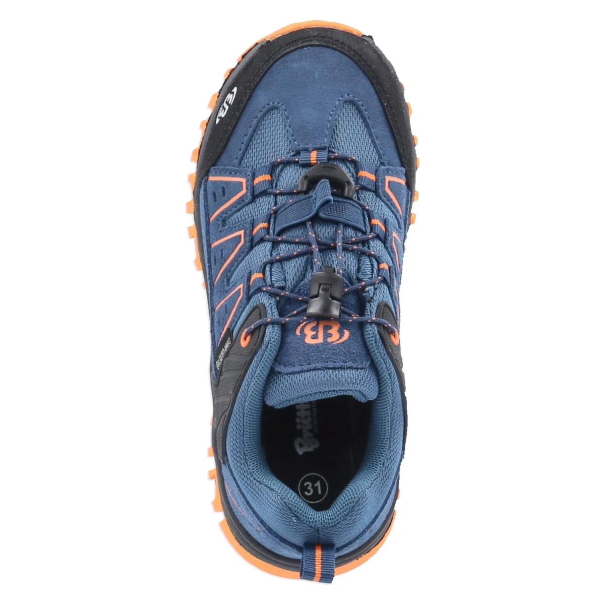 Sneaker MOUNT PINOS KIDS LOW - petrol/orange
