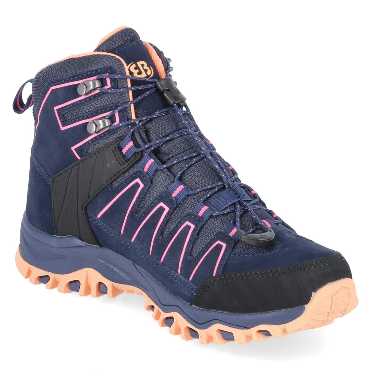 Sneaker MOUNT PINOS HIGH KIDS - marine/lachs/pink