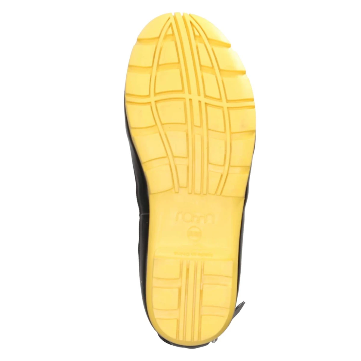 Gummistiefel FLOWERS - Black-Yellow