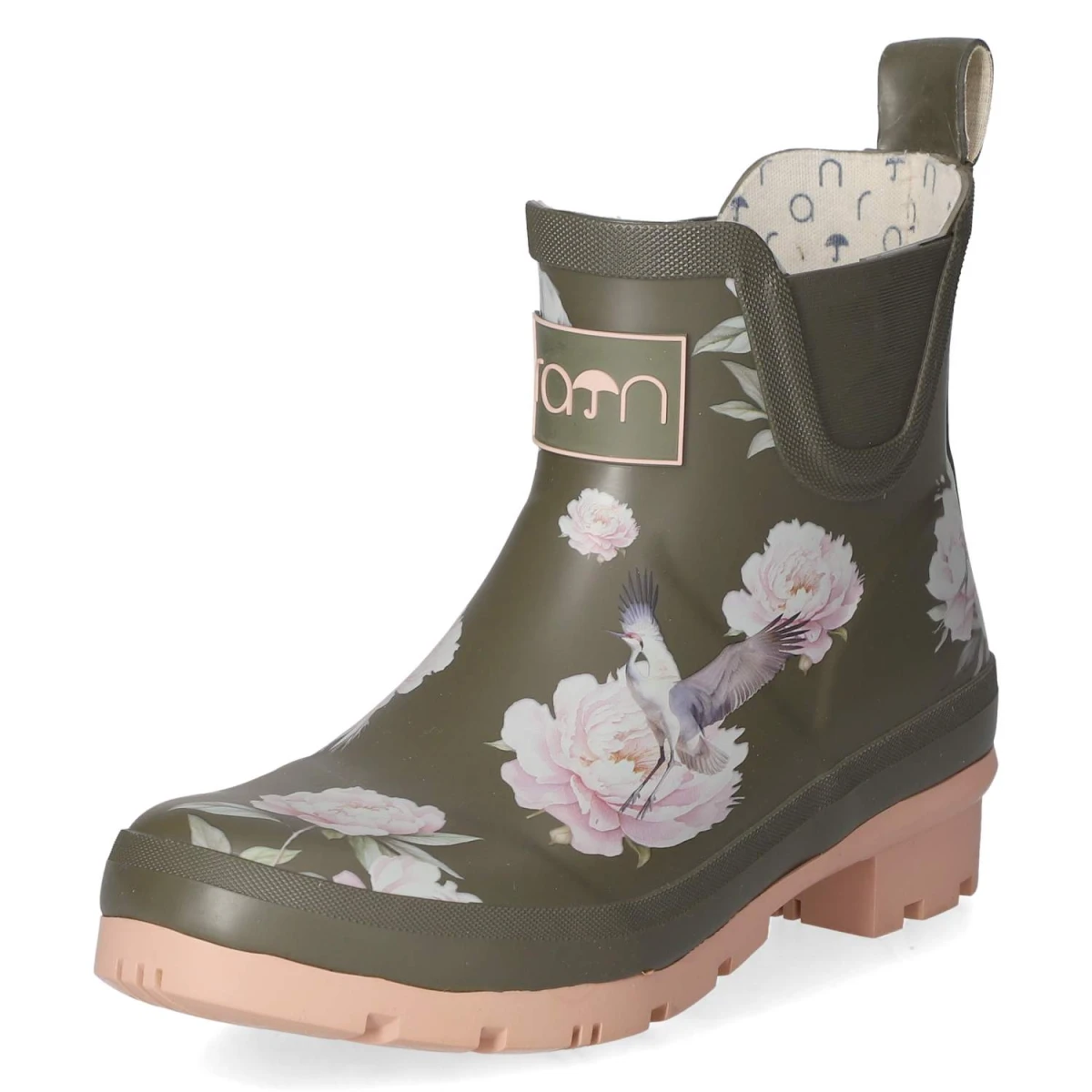 Gummistiefel PEONY - Kaki-Pink