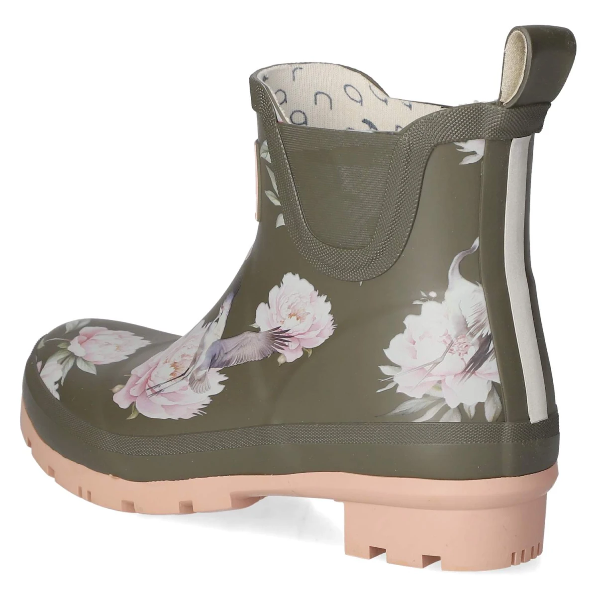 Gummistiefel PEONY - Kaki-Pink