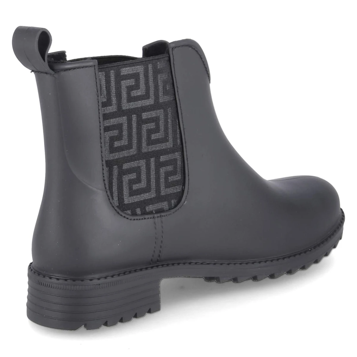 Gummistiefel - schwarz-matt