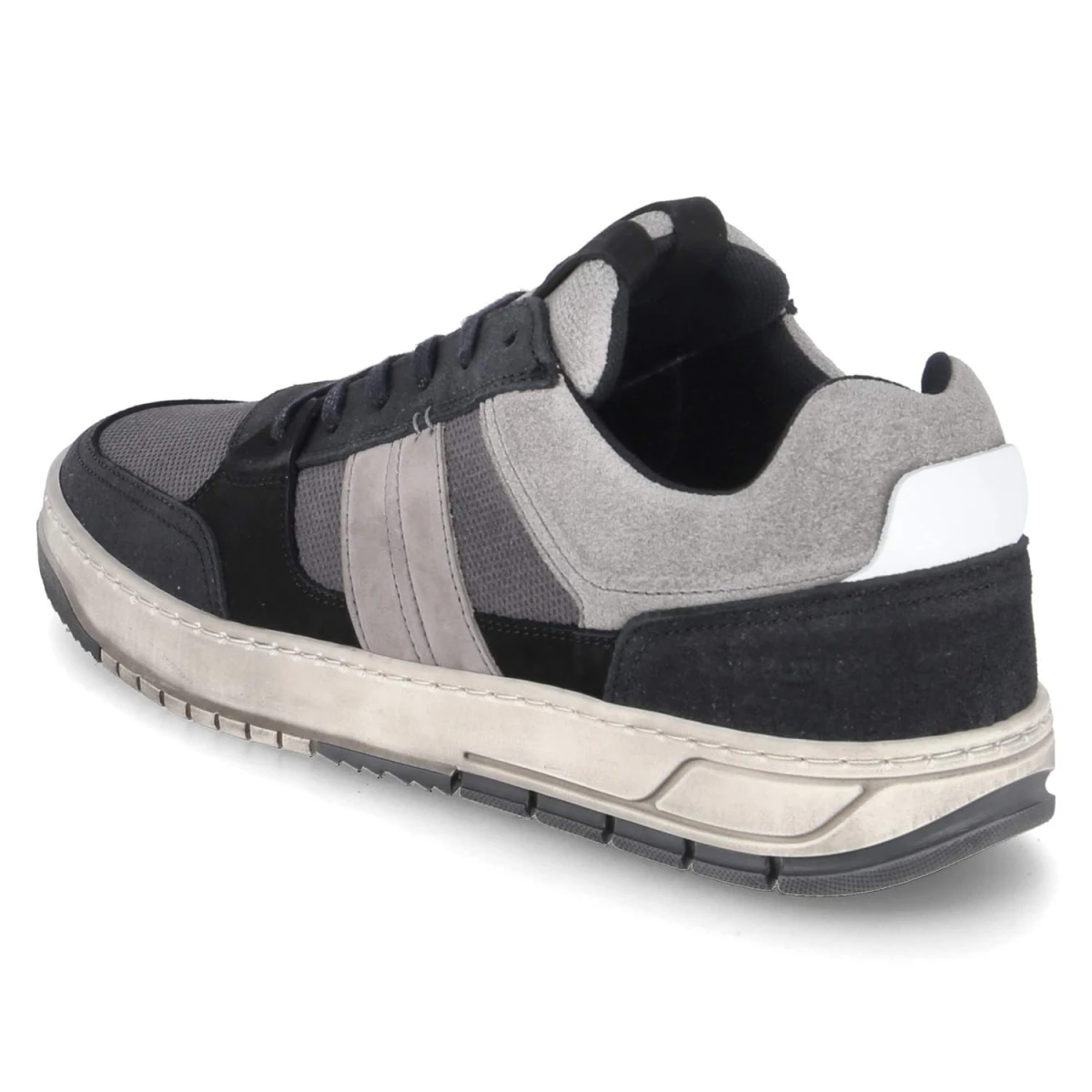 Low Sneaker - Black - Grey