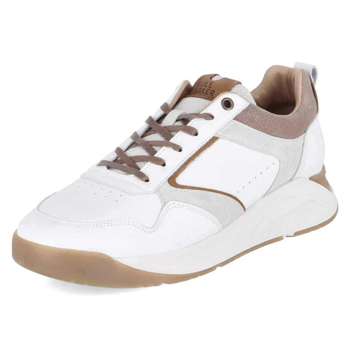 Low Sneaker - White-Beige