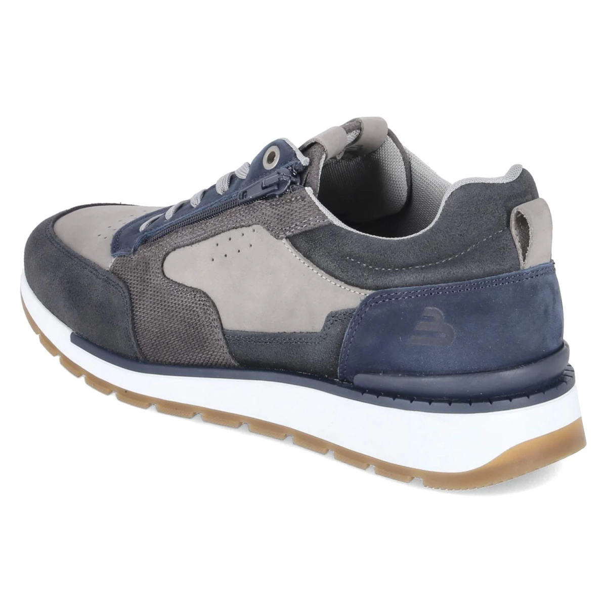 Low Sneaker - Navy-Grey