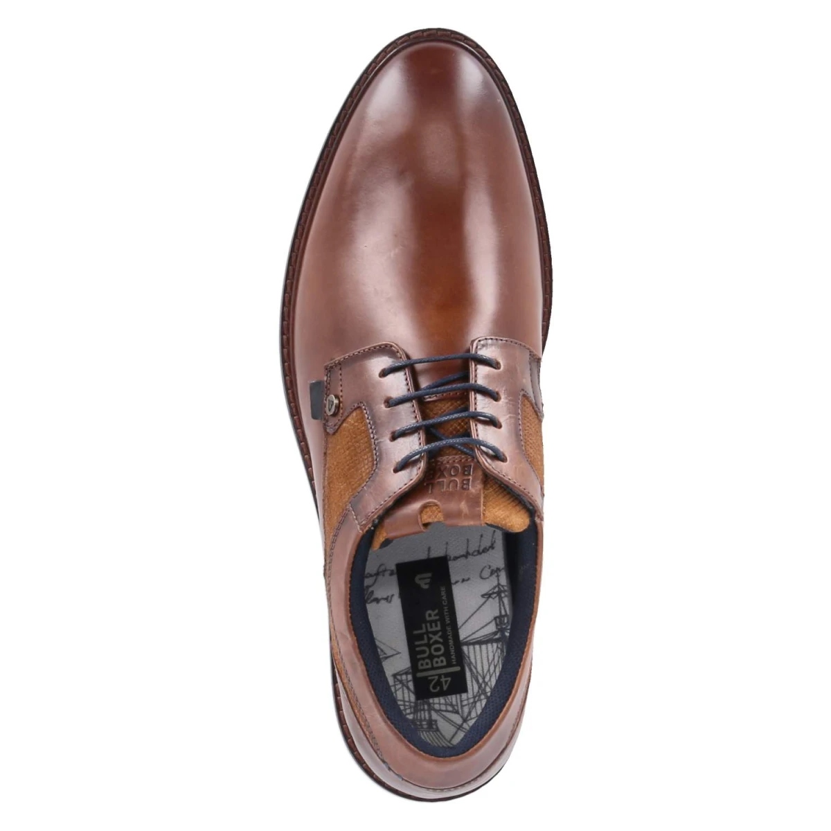 Halbschuhe - cognac