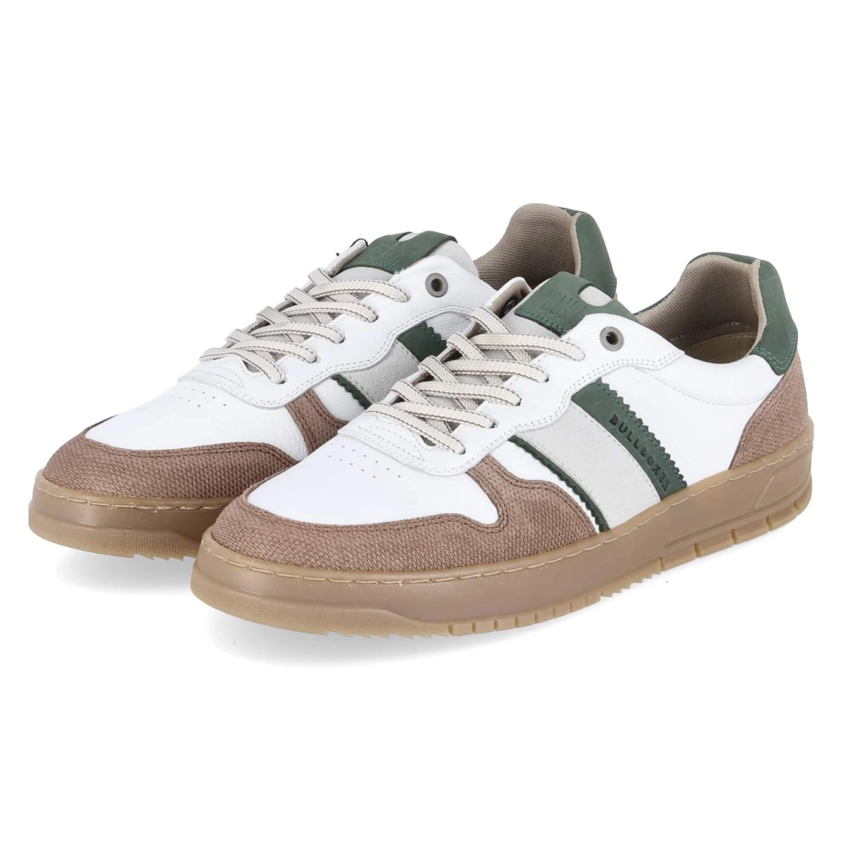 Low Sneaker - White-Green