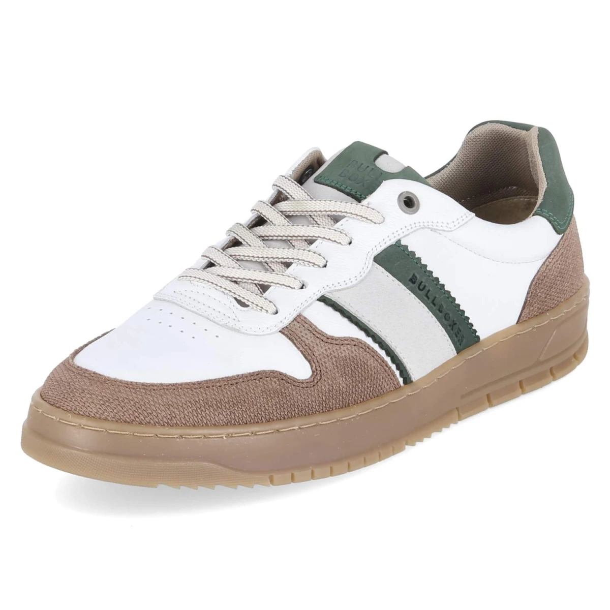Low Sneaker - White-Green
