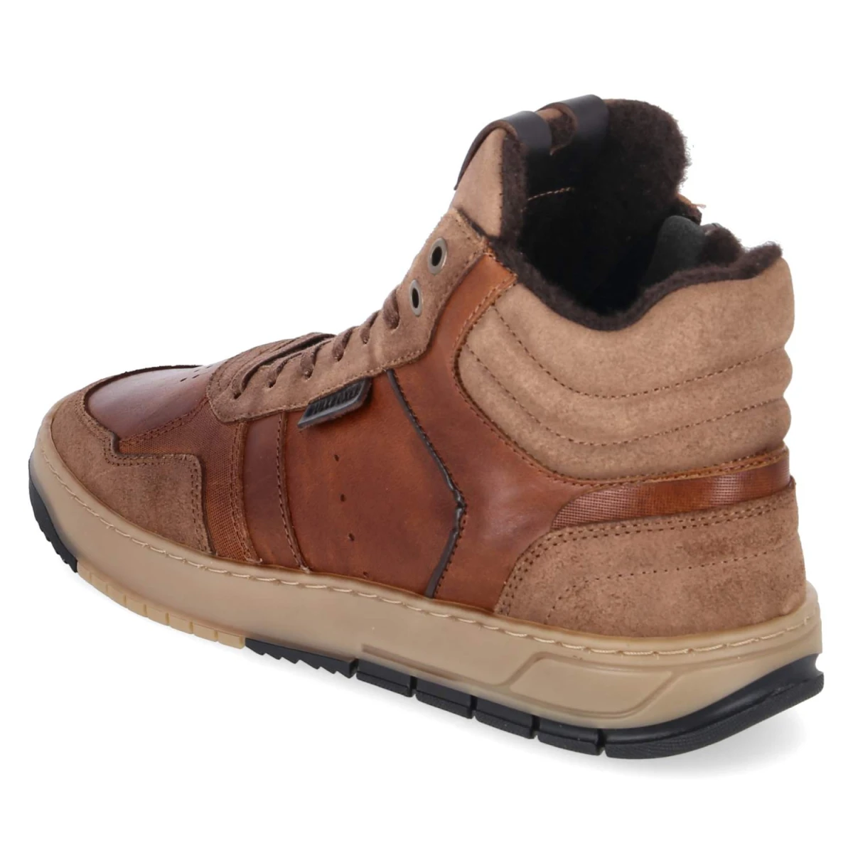 High Sneaker - cognac