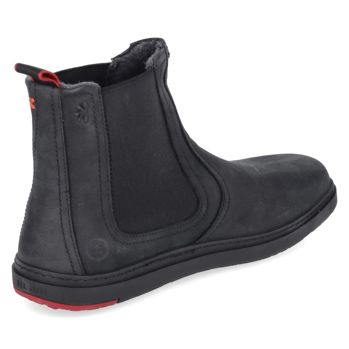 Barfuß-Chelsea Boots BLSN-060M - anthracite