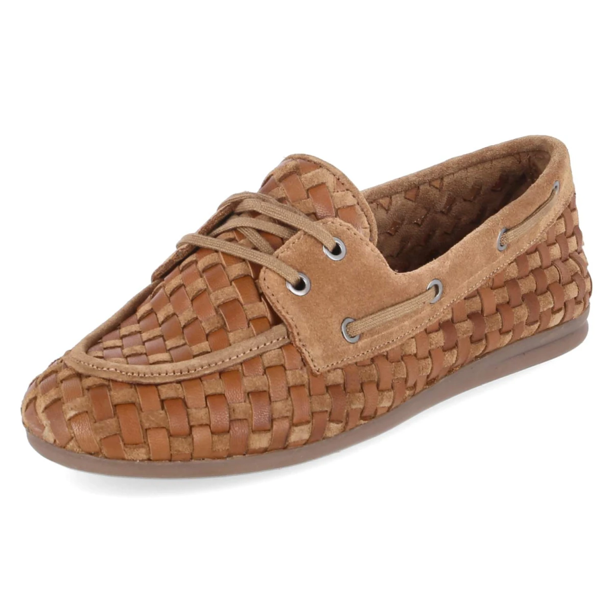 Bootsschuhe - cognac