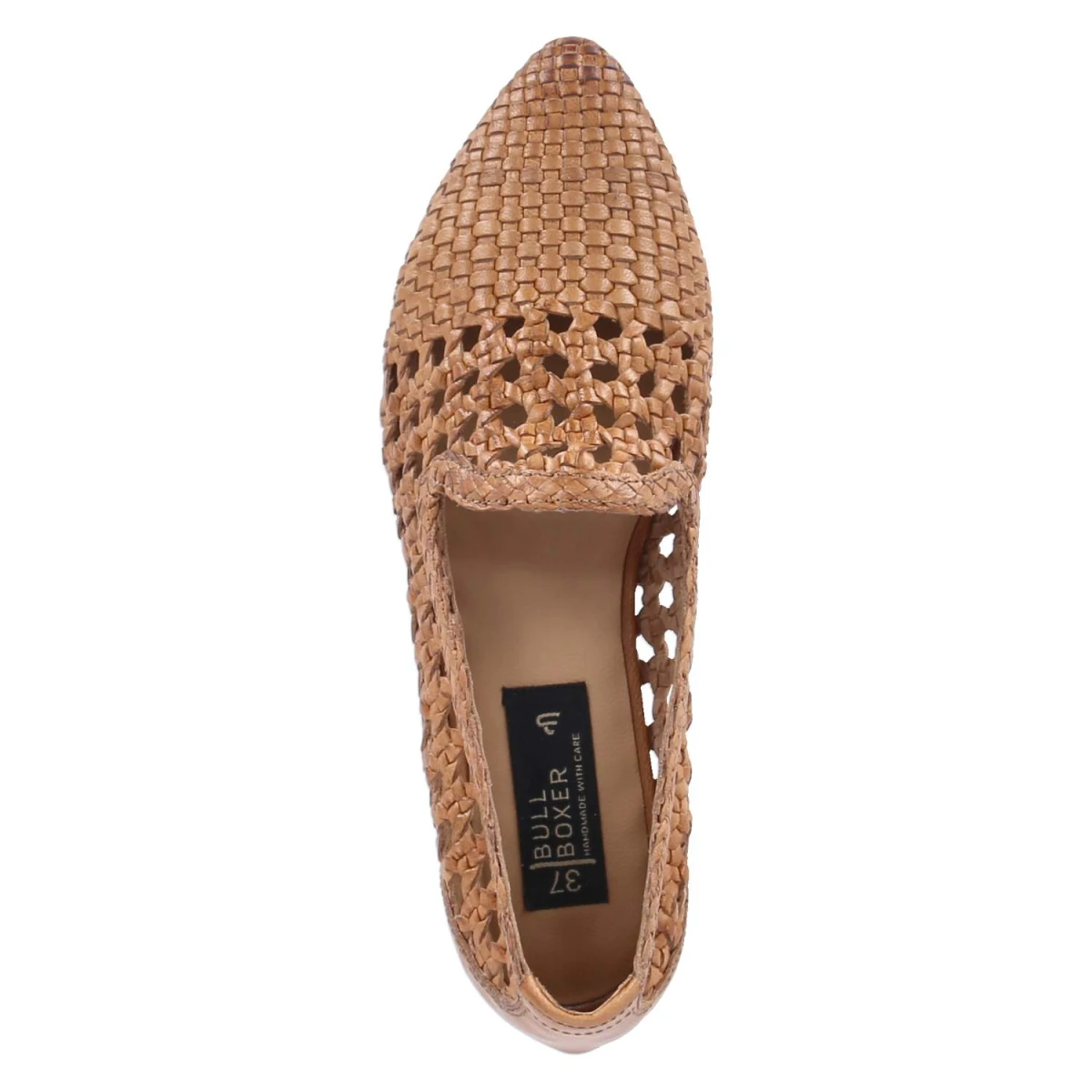 Slipper - cognac