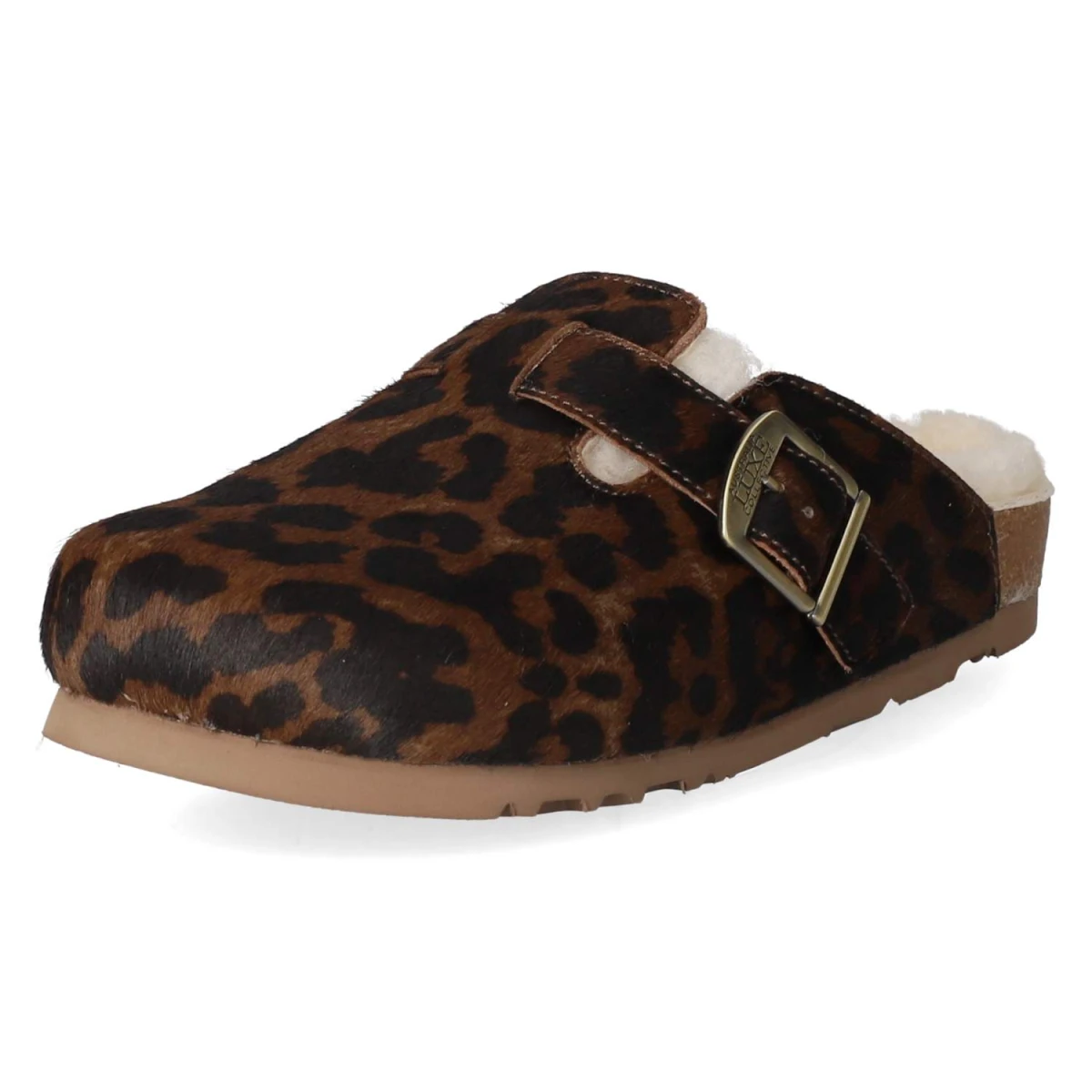 Clogs BERLIN - DARK LEOPARD