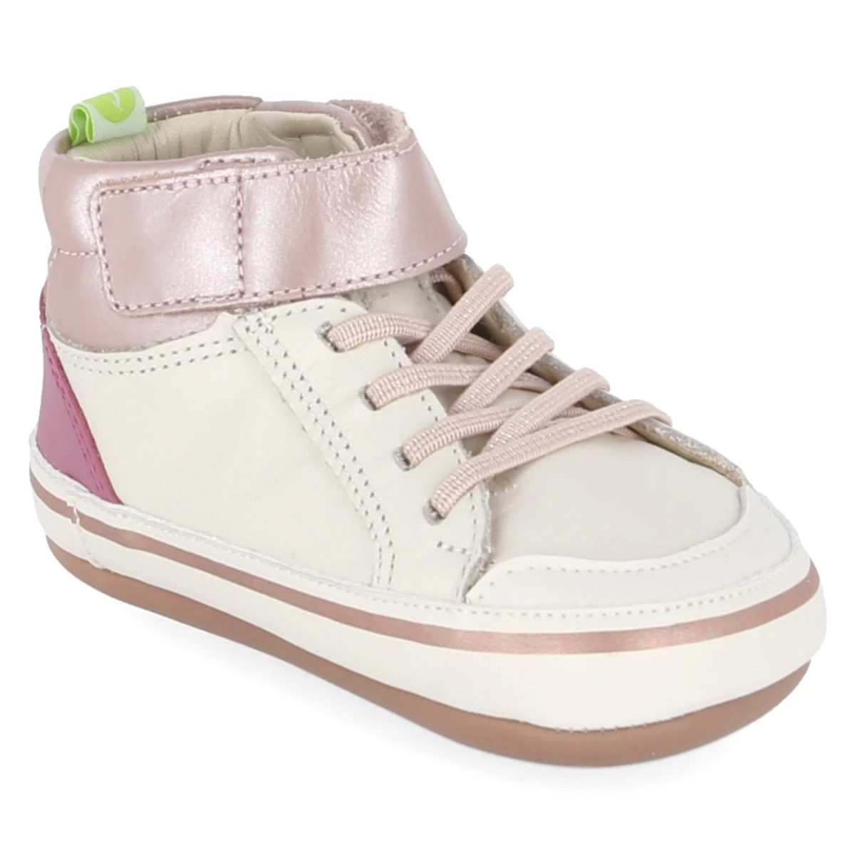 High Sneaker ALLEY - TAPIOCA/ PINK DREAM