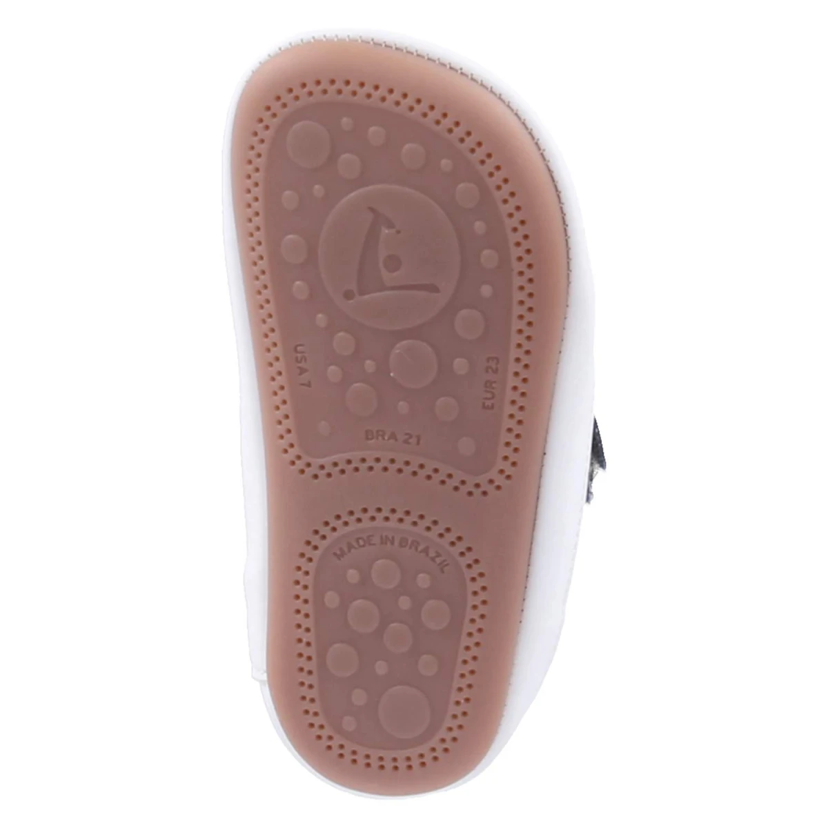 Klettschuhe LANDY - WHITE/ SALSA/ BLUE TANG