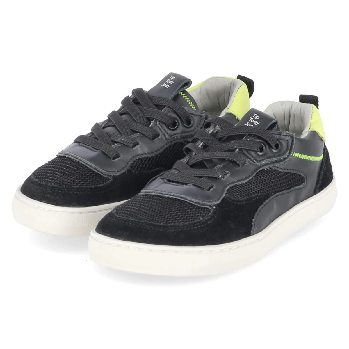 Sneaker STEP - BLACK/ BLACK/ AMARELO NEON