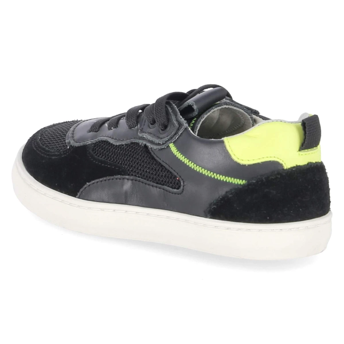 Sneaker STEP - BLACK/ BLACK/ AMARELO NEON