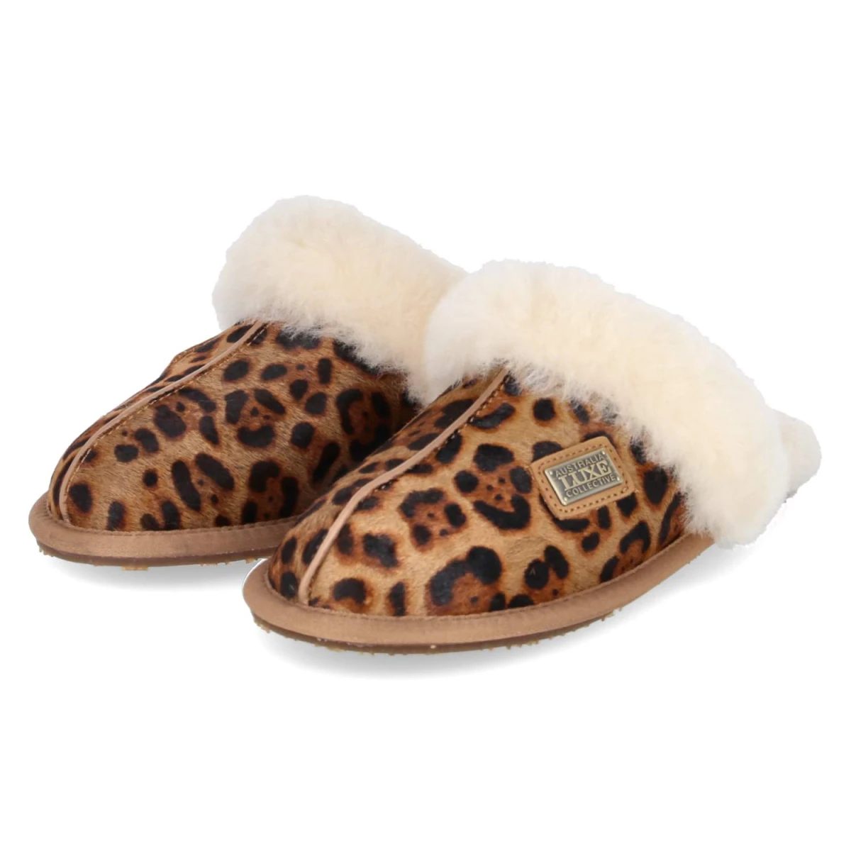 Pantoffeln - Closed Mules - Leopard
